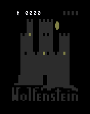 Wolfenstein 2600 Final Title Screen